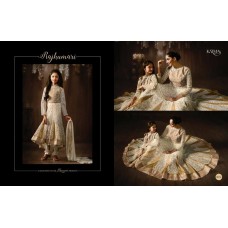 8074 OFF WHITE KARMA NET FABRIC HEAVY EMBROIDERED PARTY WEAR INDIAN DESIGNER ANARKALI SUIT 8074 OFF WHITE KARMA NET FABRIC HEAVY EMBROIDERED PARTY WEAR INDIAN DESIGNER ANARKALI SUIT