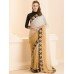 CS-25 BEIGE OMBRE SHADED SAREE WITH READY STITCHED BLOUSE